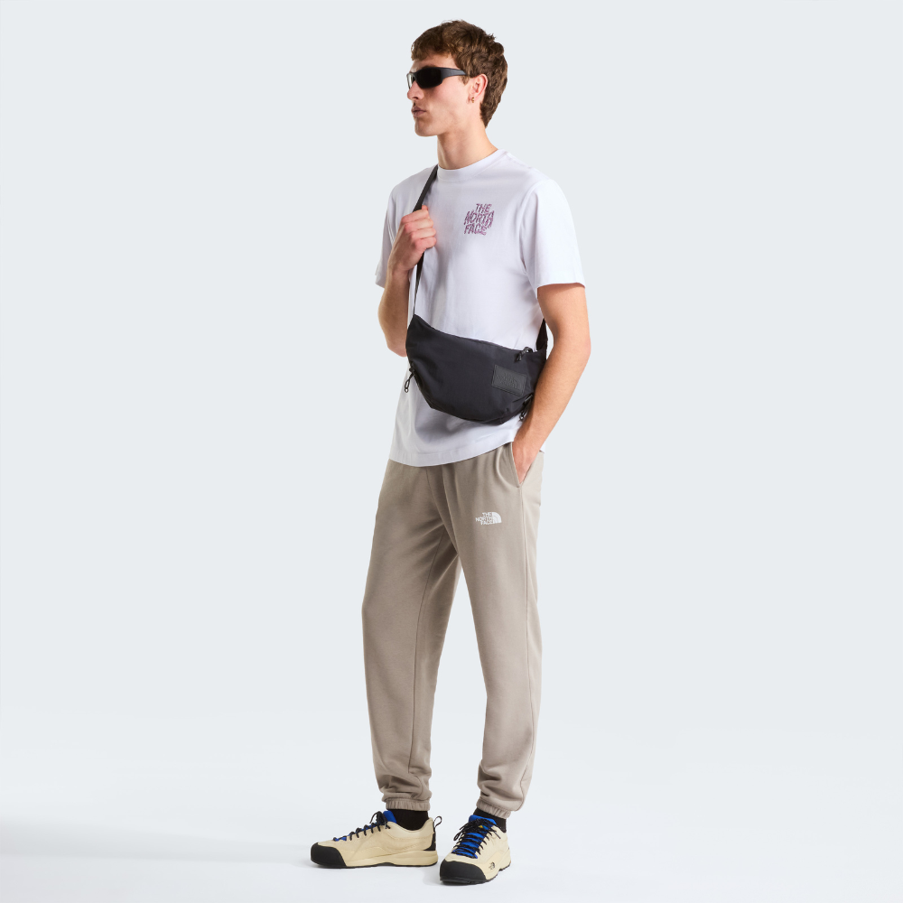 MEN'S SIMPLE DOME LIGHT REGULAR TAPERED JOGGERS