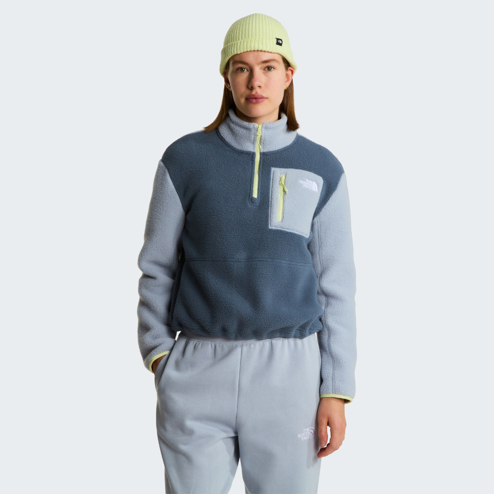 WOMEN'S YUMIORI 1/4 ZIP FLEECE JACKET