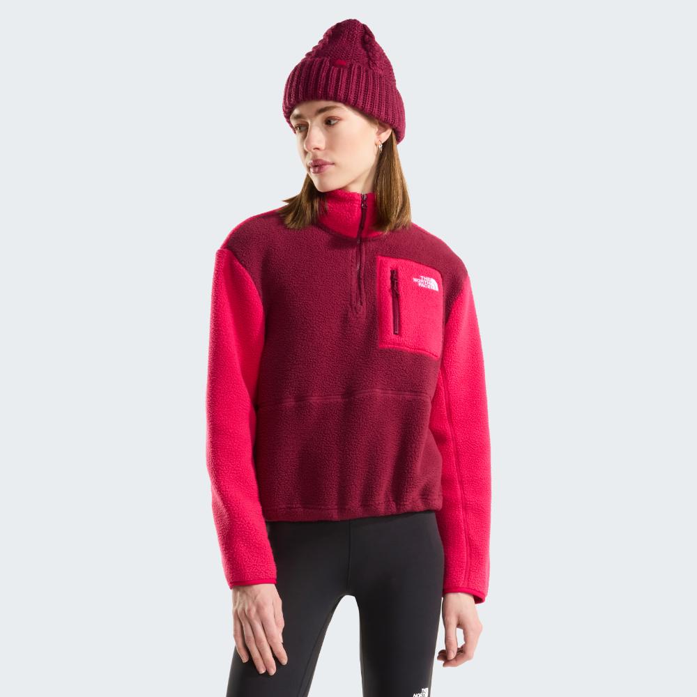 WOMEN'S YUMIORI 1/4 ZIP FLEECE JACKET