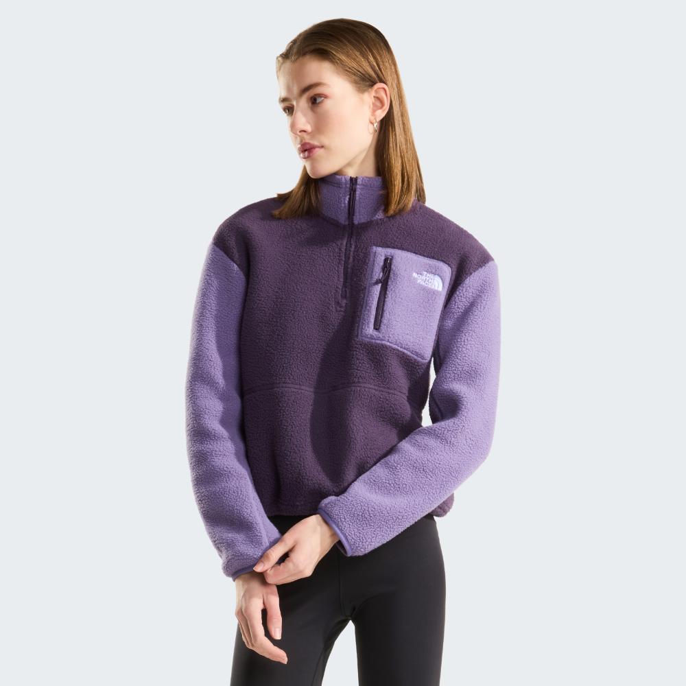 WOMEN'S YUMIORI 1/4 ZIP FLEECE JACKET