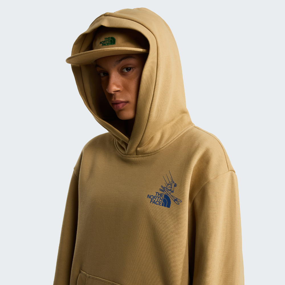 UNISEX MOUNTAIN CELEBRATION RELAXED GRAPHIC HOODIE