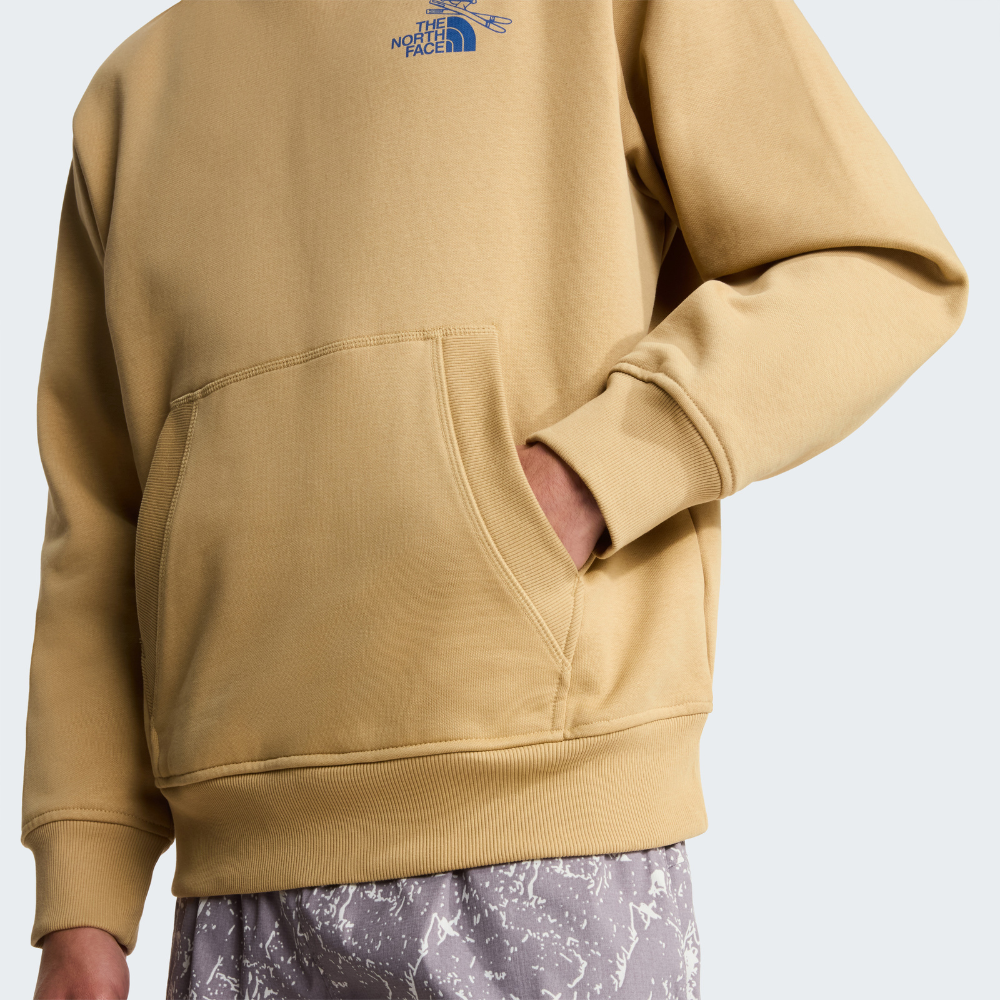 UNISEX MOUNTAIN CELEBRATION RELAXED GRAPHIC HOODIE