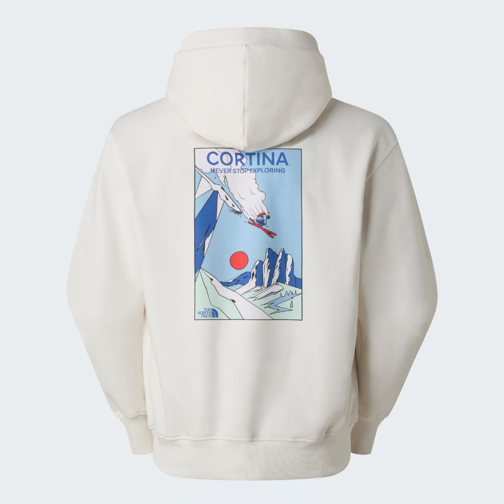 UNISEX MOUNTAIN CELEBRATION RELAXED GRAPHIC HOODIE