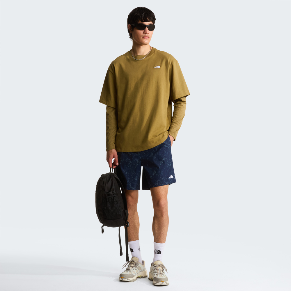 MEN'S CLASS V PATHFINDER 7  PRINTED PULL-ON SHORTS